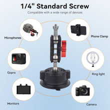 Mechrig Ultra - Strong 360° Suction with 1/4''Screw and Phone Clamp - CAME - TV