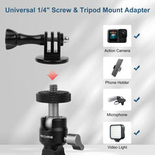 Mechrig Universal Aluminum Handlebar Mount with 360° Ball Head - CAME - TV