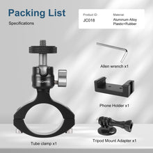 Mechrig Universal Aluminum Handlebar Mount with 360° Ball Head - CAME - TV