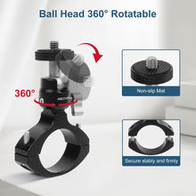 Mechrig Universal Aluminum Handlebar Mount with 360° Ball Head - CAME - TV