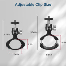 Mechrig Universal Aluminum Handlebar Mount with 360° Ball Head - CAME - TV