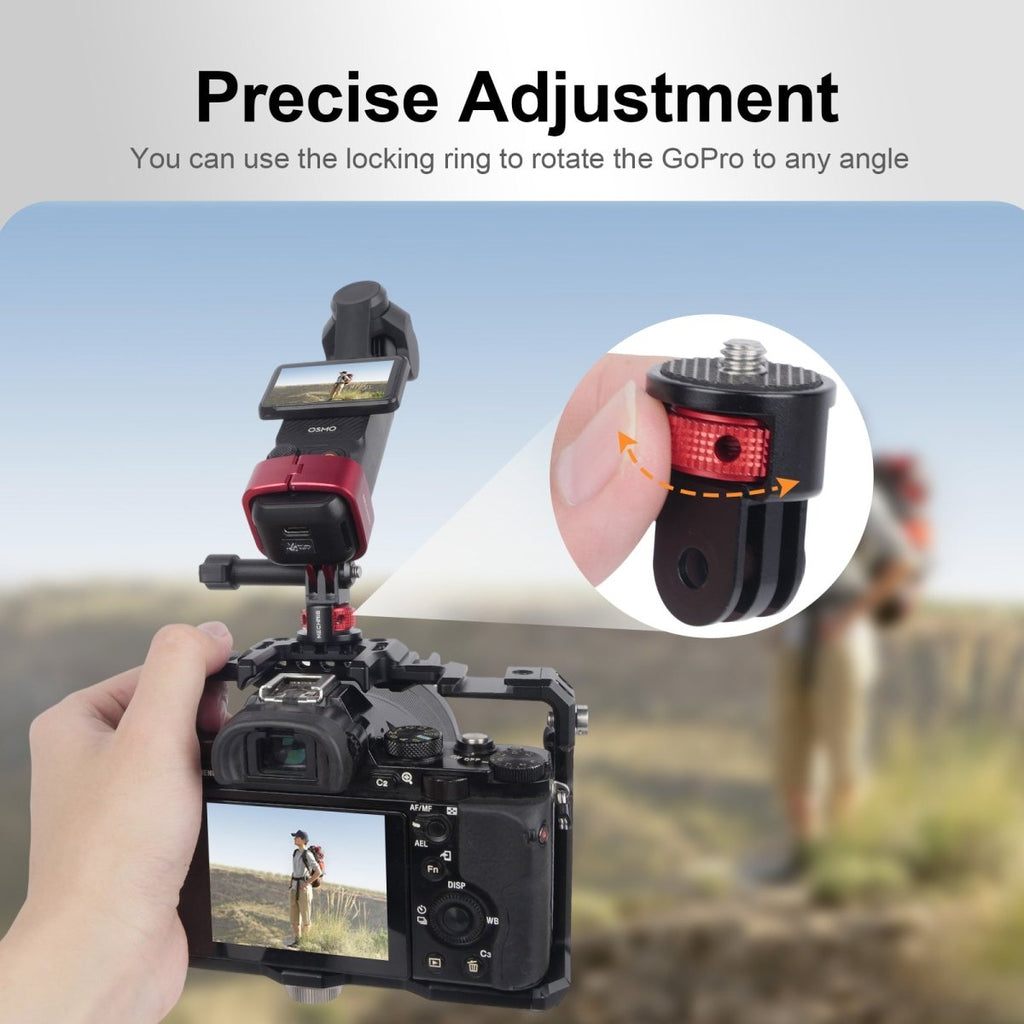 Mechrig Universal Anti-Slip Action Camera Gopro Mount CAME-TV Mechrig Universal Anti-Slip Action Camera Gopro Mount CAME-TV