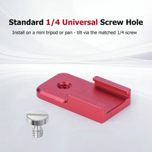 Mechrig Universal Cold Shoe Mount with Raised Screw Head - CAME - TV