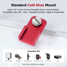 Mechrig Universal Cold Shoe Mount with Raised Screw Head - CAME - TV