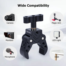 Mechrig Universal Powerful Crab Clamp with Multiple 1/4