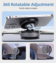 Mechrig Vacuum Magnetic Suction Cup Car Phone Holder 360° Rotation Navigation Stand Bracket Holder - Black - CAME - TV