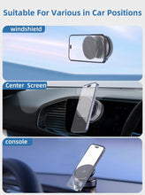 Mechrig Vacuum Magnetic Suction Cup Car Phone Holder 360° Rotation Navigation Stand Bracket Holder - Black - CAME - TV