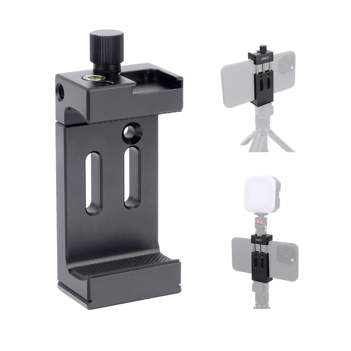 Mechrig Versatile Aluminum Alloy Phone Clip for 5 - 8 inch Phones with Multiple Mounts - CAME - TV