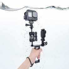 Multi - Functional Camera Mount for GoPr0/Insta360, Aluminum Alloy Handheld Stabilizer with 1/4