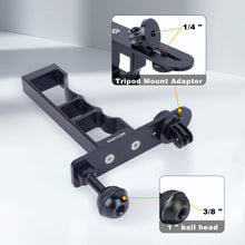 Multi - Functional Camera Mount for GoPr0/Insta360, Aluminum Alloy Handheld Stabilizer with 1/4