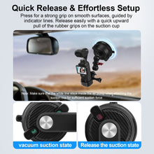 Suction Cup Mount Bundle: Ultra - Compatible & Strong - Grip for Versatile Shooting - CAME - TV