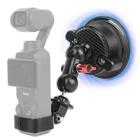Suction Cup Mount Bundle: Ultra - Compatible & Strong - Grip for Versatile Shooting - CAME - TV
