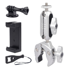 Super Clamp Mount with Dual 360° Ballhead Magic Arm with Phone Holder - CAME - TV
