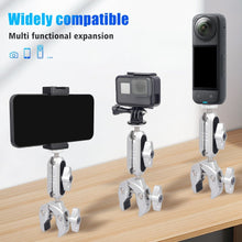 Super Clamp Mount with Dual 360° Ballhead Magic Arm with Phone Holder - CAME - TV