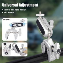 Super Clamp Mount with Dual 360° Ballhead Magic Arm with Phone Holder - CAME - TV
