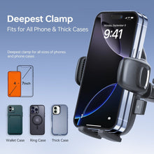 Super Strong Suction Cup Phone Holder for Dashboard/Windshield for 4 - 7