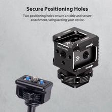 Triple Cold Shoe 1/4 Arri Hole Mount Adapter Base - CAME - TV