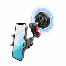 Ultra - Stable 360° Car Phone Mount with Vacuum Suction & 1/4