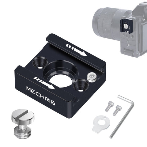 Universal External Cold Shoe Mount - 3/8