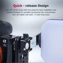 Universal External Cold Shoe Mount - 3/8
