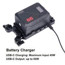 V - Mount Battery Plate with 45W USB - C Charging & Multi - Port Power Delivery - CAME - TV