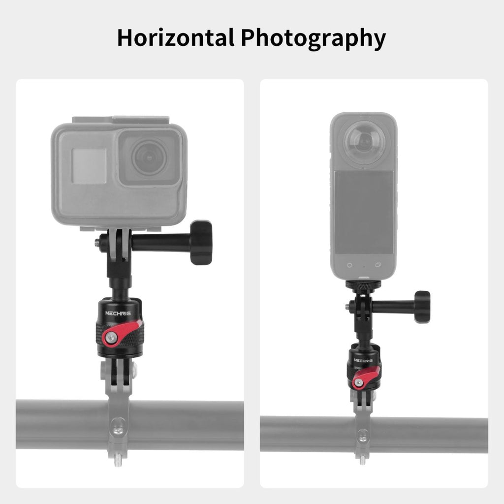 thumbnail image 2 of Vertical Mount Elbow Adapter For GoPro And Action Cameras – Quick Release Kit 2 of 2