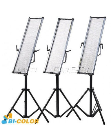 1806B Bi-Color LED Panels (3 Piece Set) - CAME-TV