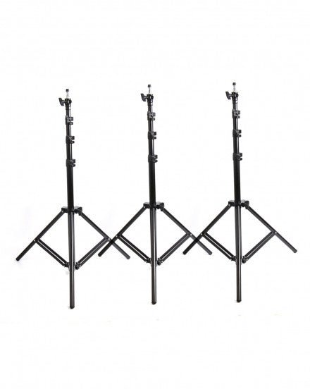 3 X Light Stands Max Work 2.4m Air-cushion - CAME-TV