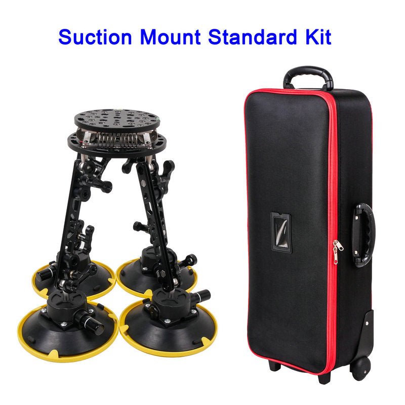 4 Arm Suction Cup Mount 10kg Capacity RS2 Compatible - CAME-TV