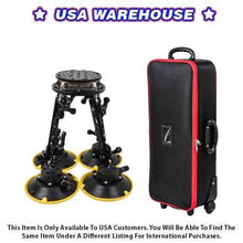 4 Arm Suction Cup Mount 10kg Capacity (with RS2 Power Adapter System+RS2 Wireless Remote System)- USA Warehouse - CAME-TV