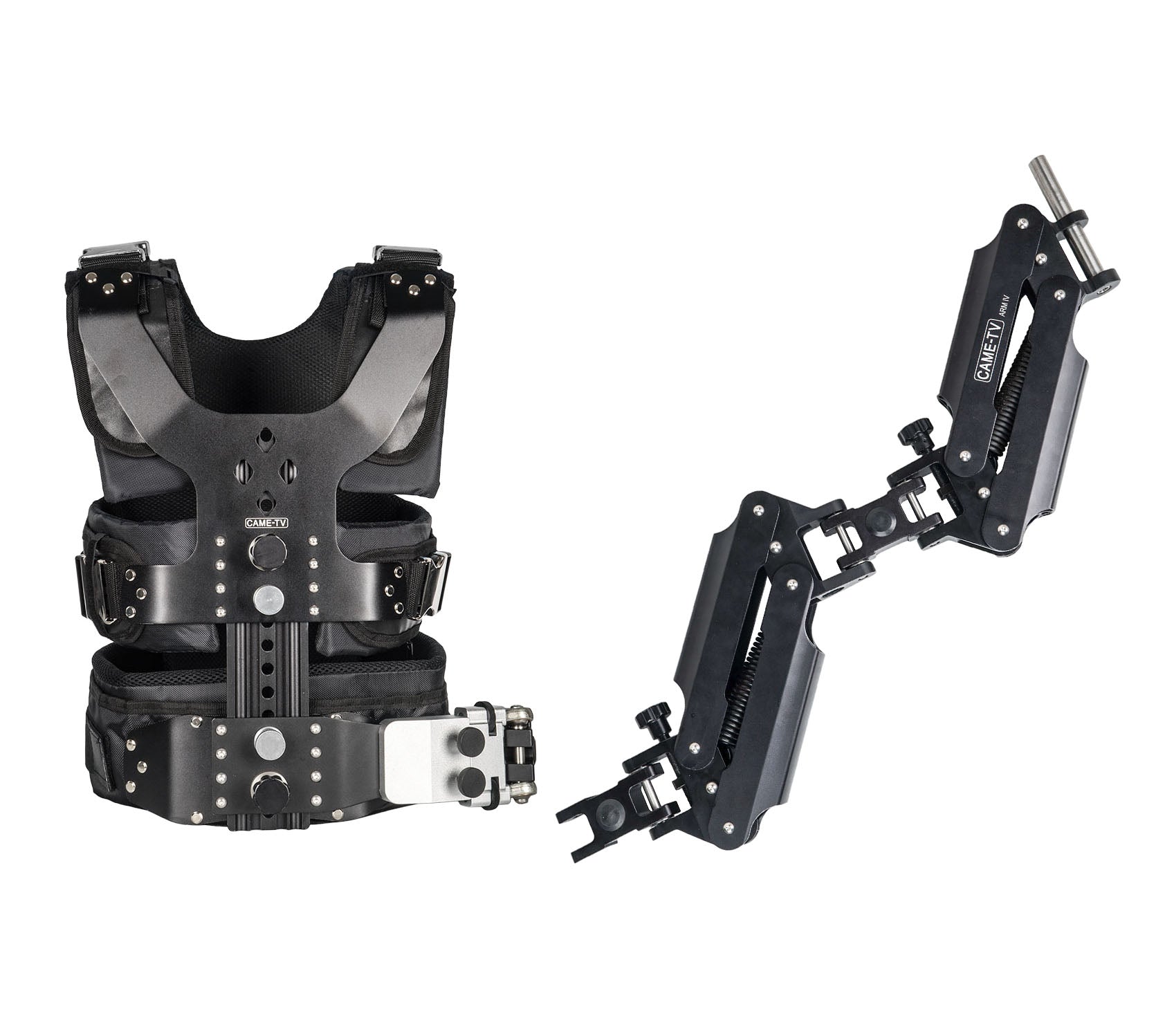 CAME 2-12kg Load Pro Camera Video Stabilizer Vest+ Dual Arm - CAME-TV