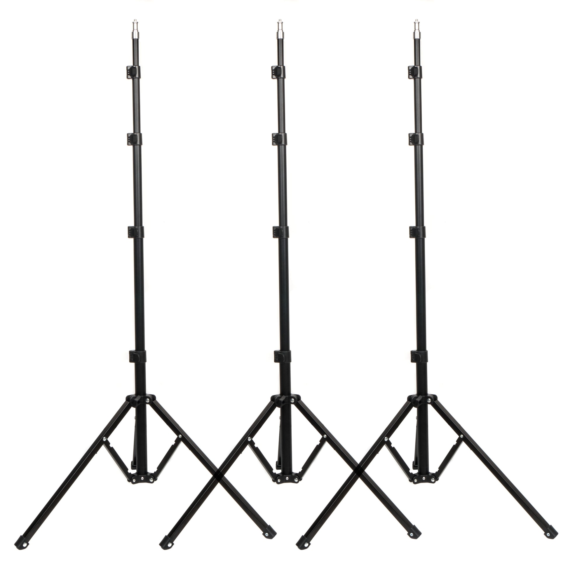 CAME-TV 3X Quick Set Up Compact and Portable Reverse Folding Light Stand for Traveling - CAME-TV