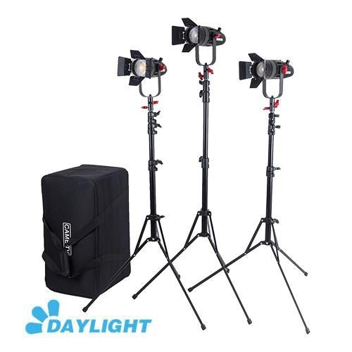 CAME-TV Boltzen 30w Travel Kits Fresnel Fanless Focusable LED Daylight 18800 Lux@1m - CAME-TV