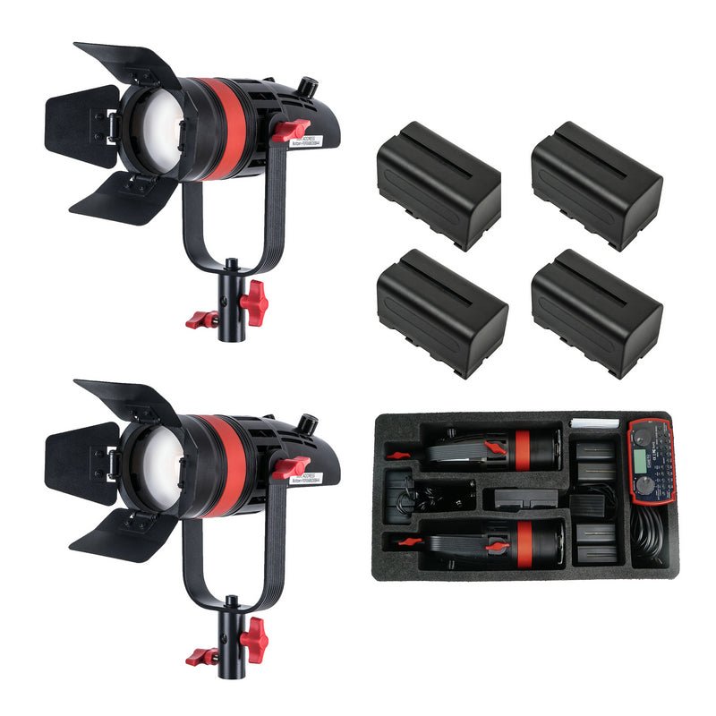 CAME-TV Boltzen Daylight Q-55W MKII 3 Travel Kits Available 21000 Lux@1m - CAME-TV