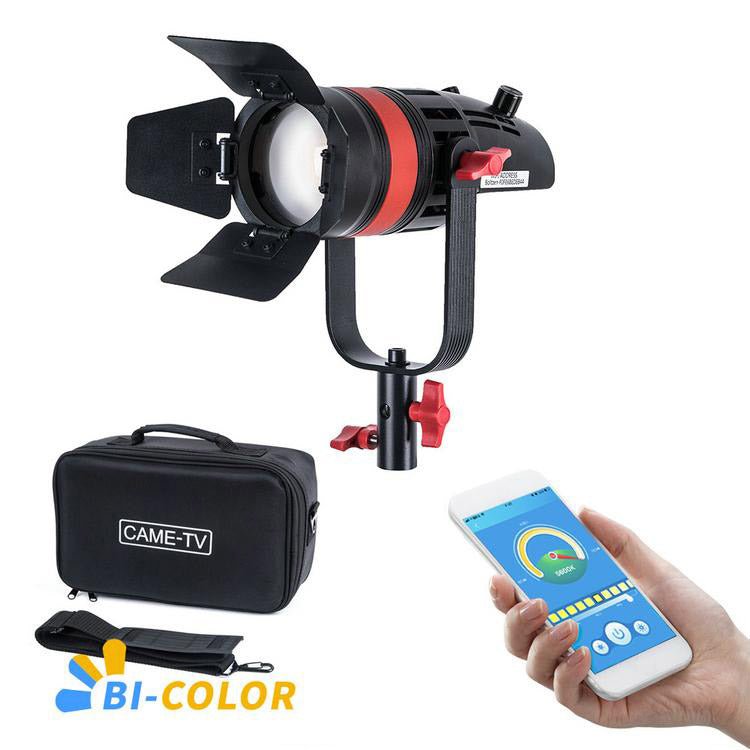 CAME-TV Q-55S Boltzen 55w High Output Fresnel Focusable LED Bi-Color 8700 Lux@1m - CAME-TV