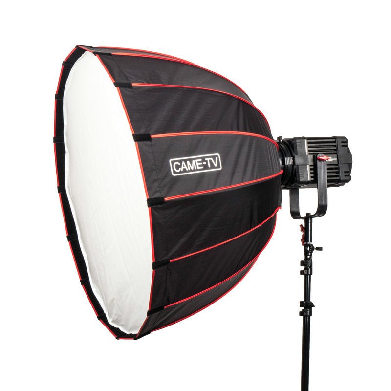 CAME-TV Quick Set Up Softbox 90 and 120cm with Grid and Bowens Speedring - CAME-TV
