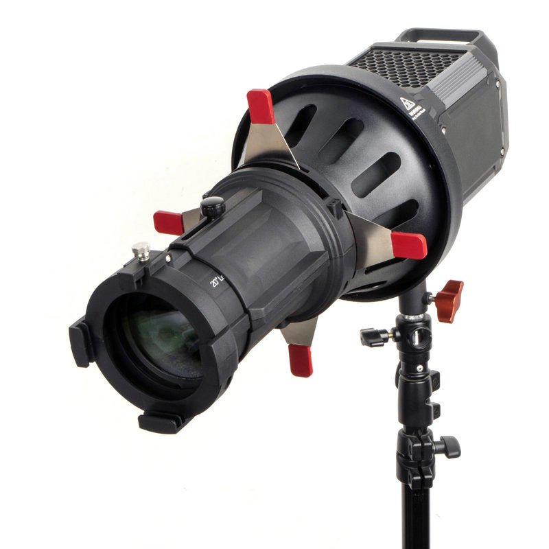 Optical Snoot with Gobo and 20° Lens for Bowens Mount - CAME-TV