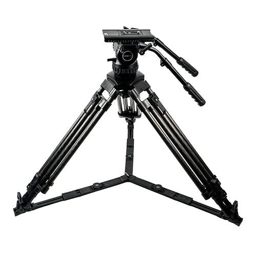 Professional Carbon Fiber Tripod With Fluid Head Max Load 29.6kg CAME-20T - CAME-TV